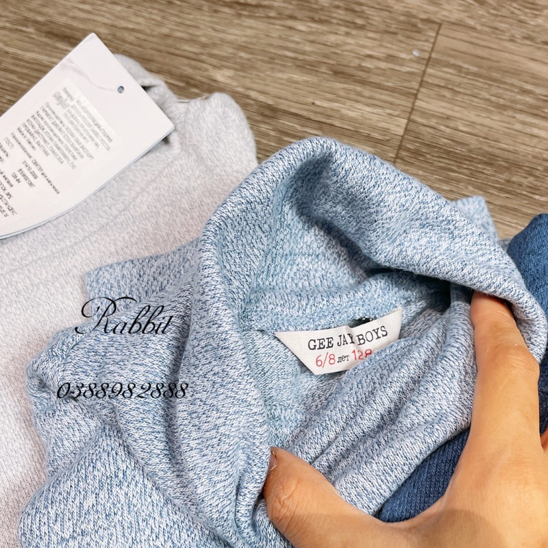 Áo cotton len cổ cao GJ