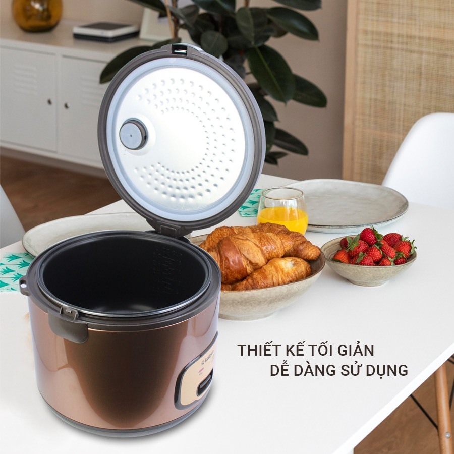 Nồi Cơm Điện Cao Cấp Kalpen R6, 3.2 lít cho giá đình 6-8 người