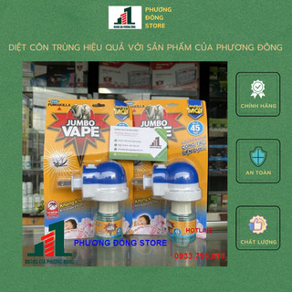 Bộ xông đuổi muỗi Jumbo