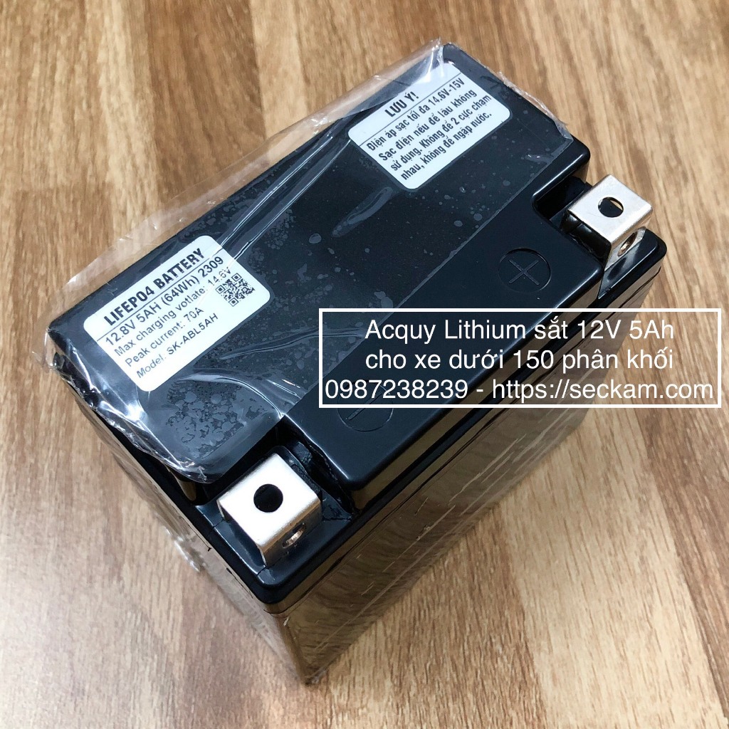 Acquy xe AirBlade 125/150 Lithium sắt tuổi thọ cao