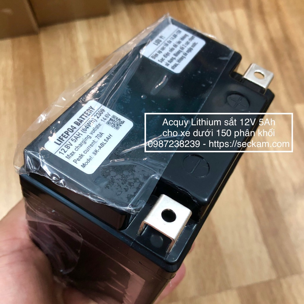 Acquy xe AirBlade 125/150 Lithium sắt tuổi thọ cao