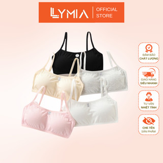Áo lót bra học sinh LYMIA chất cotton tăm cho các bé mới lớn 6059