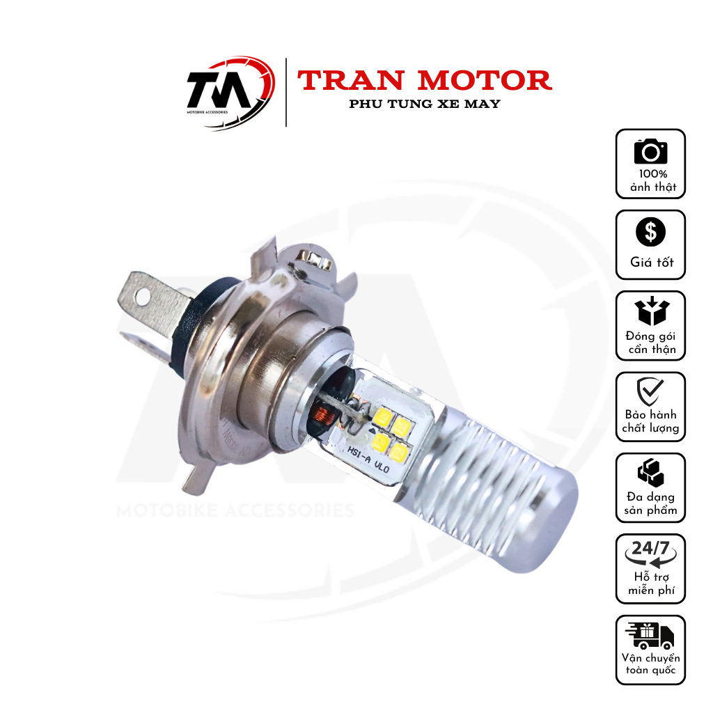 Bóng đèn LED OSRAM HS1 tăng sáng cho Wave RS, Future Neo, Winner, Exciter 135/150