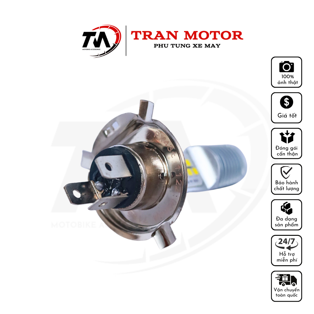 Bóng đèn LED OSRAM HS1 tăng sáng cho Wave RS, Future Neo, Winner, Exciter 135/150