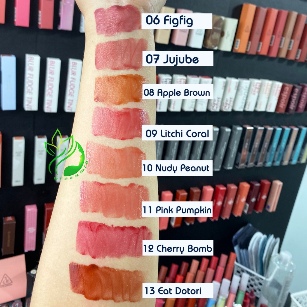 Son Romand Bóng Juicy Lasting Tint Trẻ Trung Ngọt Ngào Full Bộ