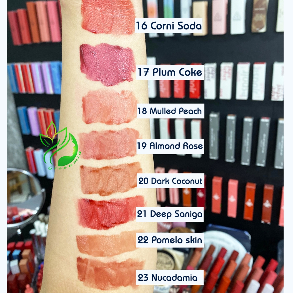 Son Romand Bóng Juicy Lasting Tint Trẻ Trung Ngọt Ngào Full Bộ