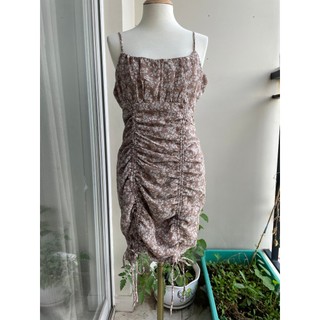 NEW vnxk Đầm 2 dây buộc dây bị cắt tag (sale lấy ttac)