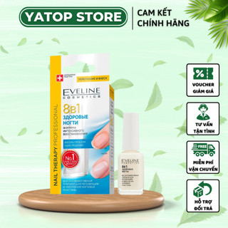 Dưỡng móng tay EVELINE 8in1 Nga chắc khỏe móng, dưỡng dày dài móng