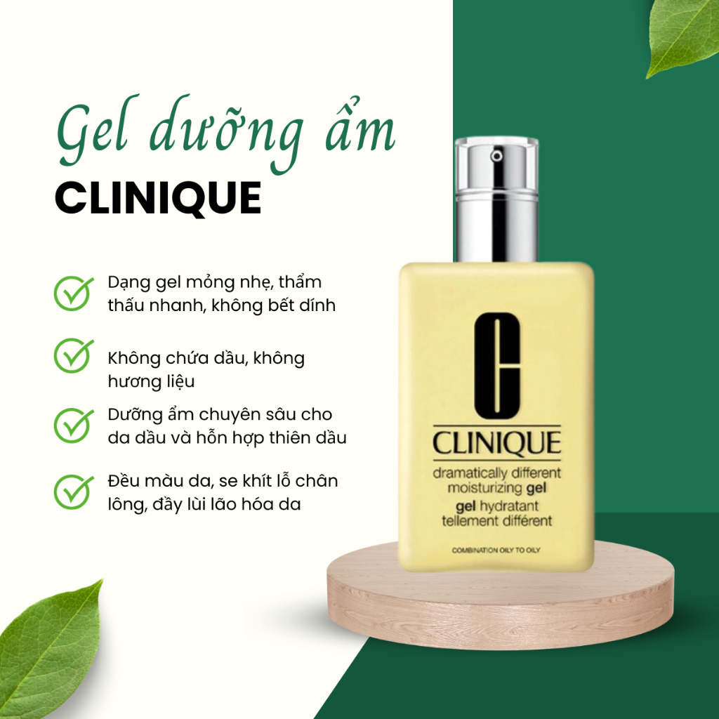 Gel dưỡng ẩm CLINIQUE Dramatically Different moisturizing gel / lotion