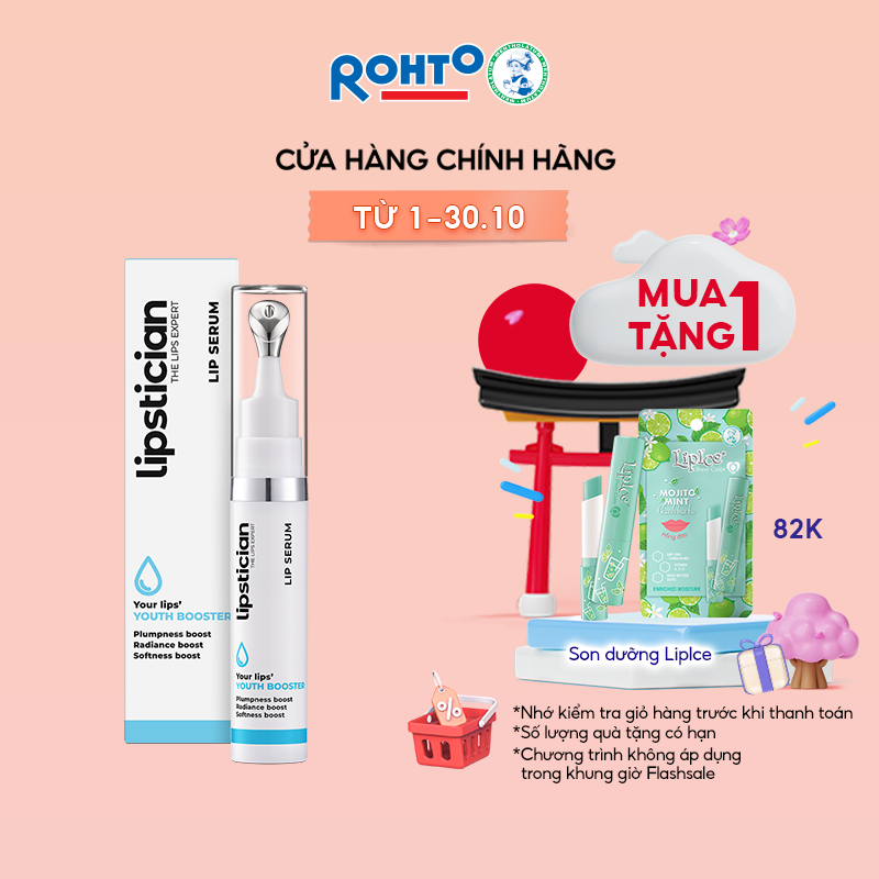 Tinh Chất Dưỡng Môi Căng Mọng Hồng Hào Lipstician Lip Serum Youth Booster (9g)