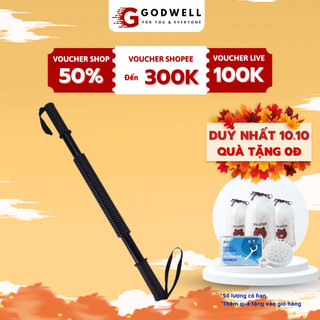 Gậy bẻ tập cơ tay ngực vai thanh lò xo cao cấp lực bẻ 20kg 30kg 40kg đàn hồi tốt - GODWELL