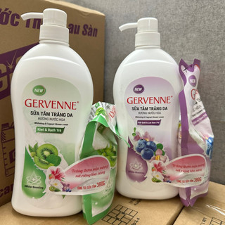 Sữa tắm trắng da Gervenne hương nước hoa