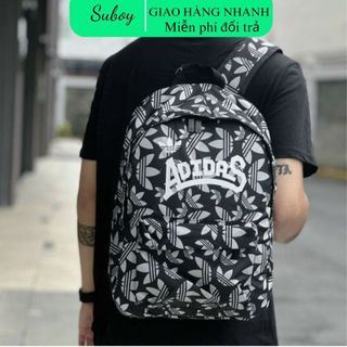 Balo Adidas họa tiết nam nữ đi học đi làm , balo sinh viên sức chứa lớn