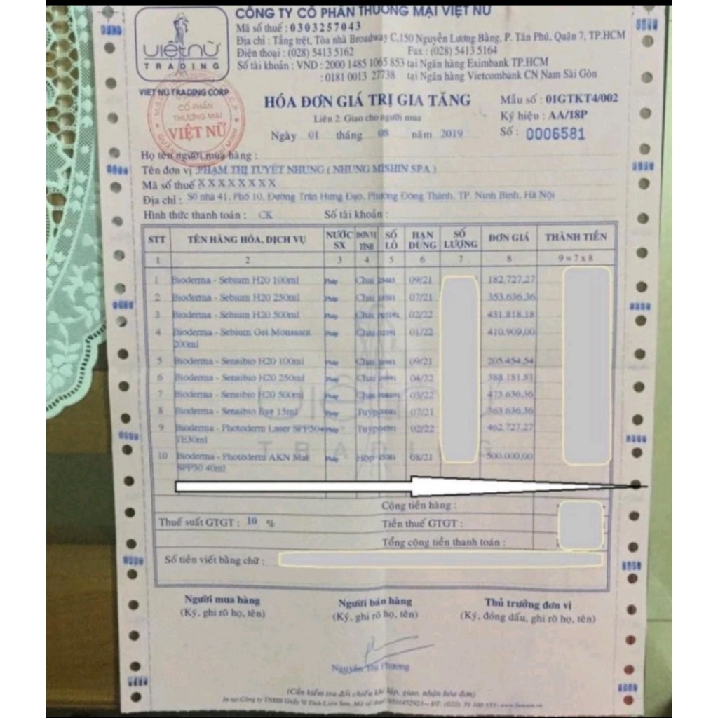 Nước Tẩy Trang Bioderma 500ml chuẩn chính hãng HTR Beauty