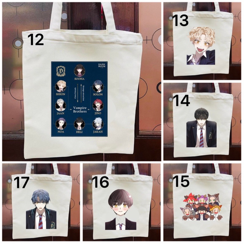 Túi hình Dark Moon the blood altar / túi xách tote Dark Moon the blood altar