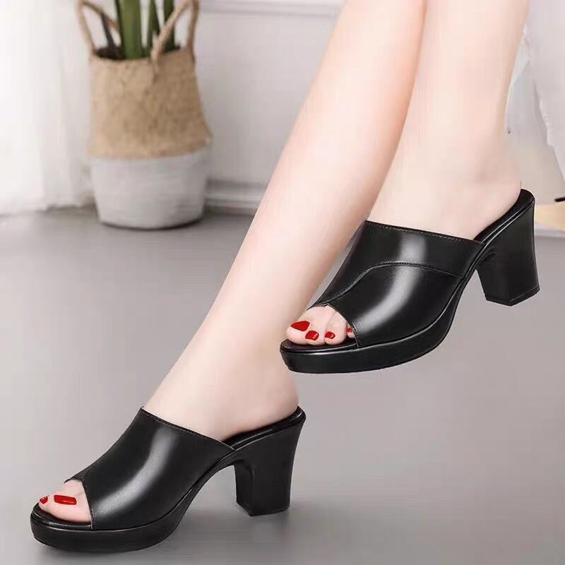 Dép nữ trung niên cho các mẹ sang trọng mã K96