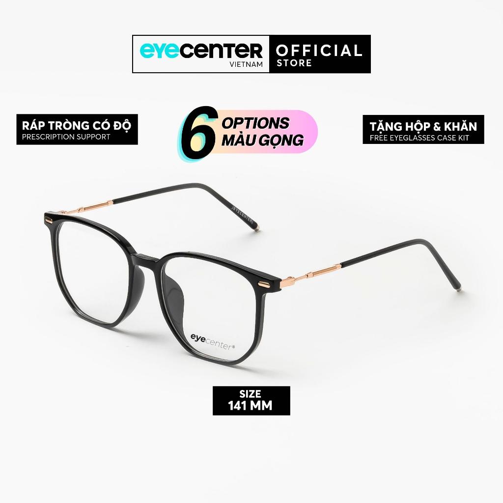 Gọng kính cận nam nữ chính hãng EYECENTER B80S lõi thép chống gãy cao cấp nhập khẩu by Eye Center Vietnam
