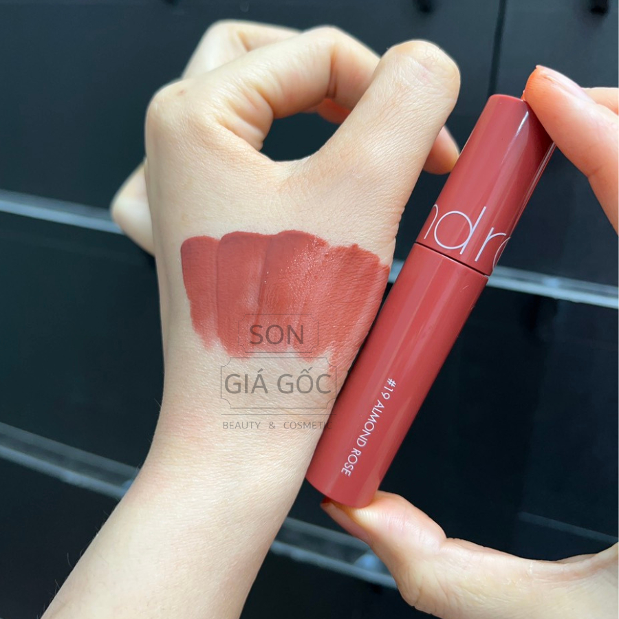 Son R.omand bóng màu 21 đỏ mận (R.omand Juicy Lasting Tint 21)