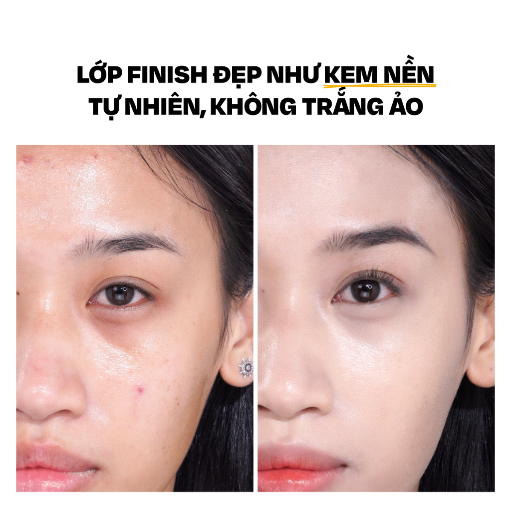 Combo 2 Kem Chống Nắng Nâng Tông BAD PEACH Sun Less Fun More Tone Up UV Cream SPF50+/PA++++ 50g