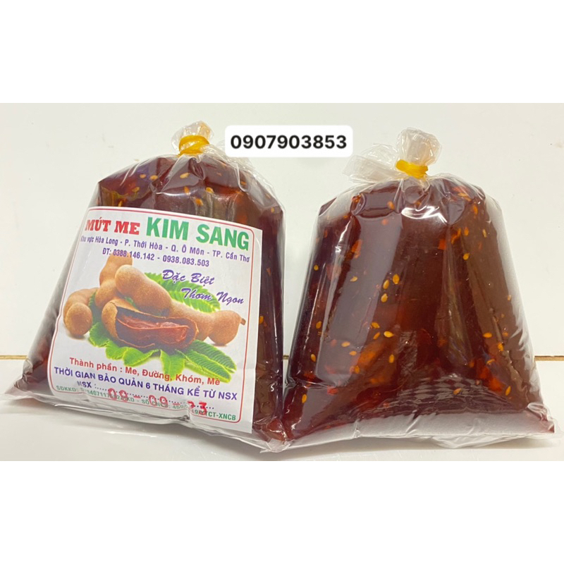 Mứt Dâu, Mứt Me bọc 400gr