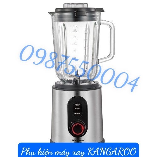 (PHỤ KIỆN MÁY XAY SINH TỐ) CỐI , LY THỦY TINH MÁY XAY KANGAROO KGBL8001