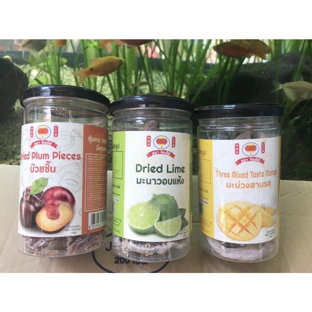 Xí Muội Chanh Thái Lan Dried Lime