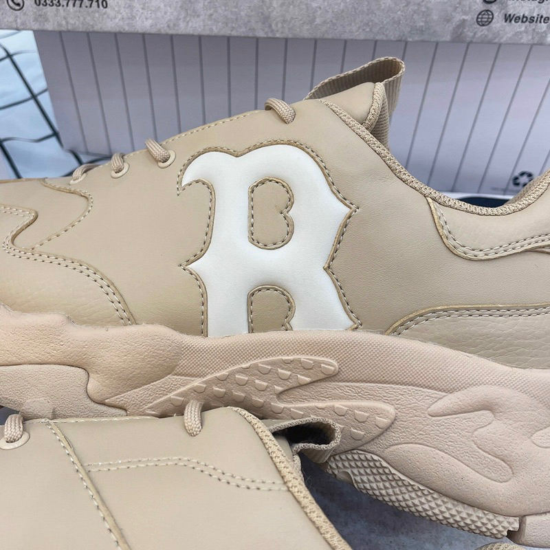 Giày ML.B BigBall Chunky NY Nâu Kem V2 Lai Au Nam Nữ