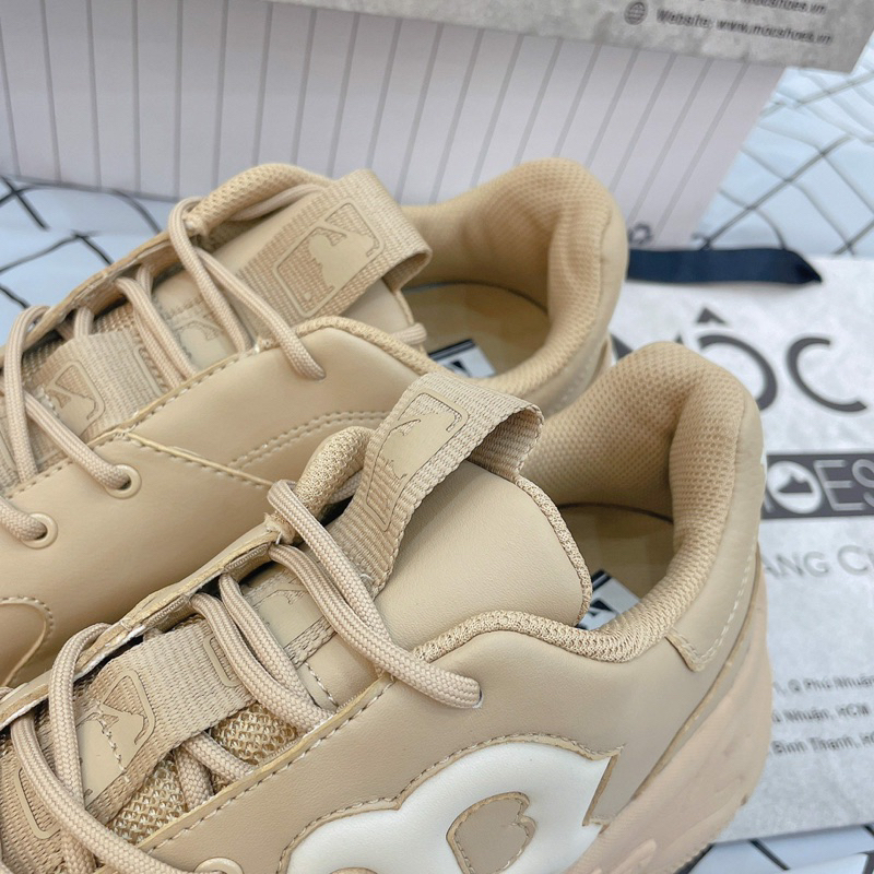 Giày ML.B BigBall Chunky NY Nâu Kem V2 Lai Au Nam Nữ