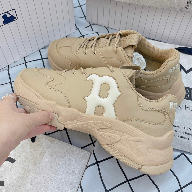 Giày ML.B BigBall Chunky NY Nâu Kem V2 Lai Au Nam Nữ