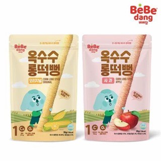 Bánh gạo hữu cơ Bebedang que dài cho bé từ 6 tháng
