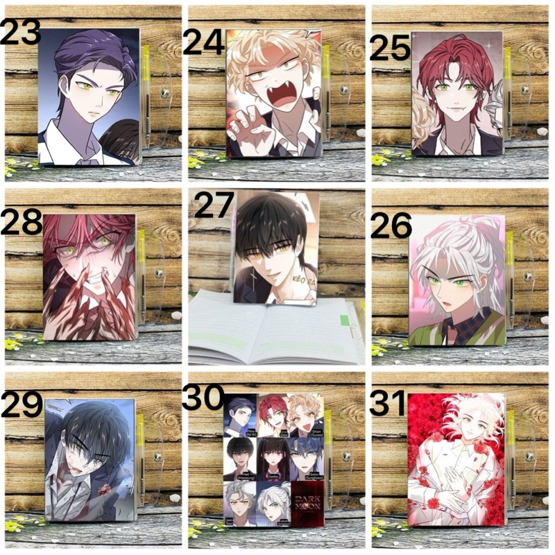 Sổ Dark Moon the blood altar a6 tặng kèm bút / sổ tay Dark Moon the blood altar