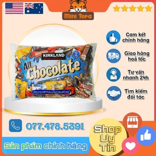 Kẹo Socola tổng hợp 150 viên Kirkland All Chocolate của Mỹ 2,55kg