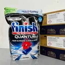 Viên rửa bát chén Finish Quantum  100 viên (Nk Đức )