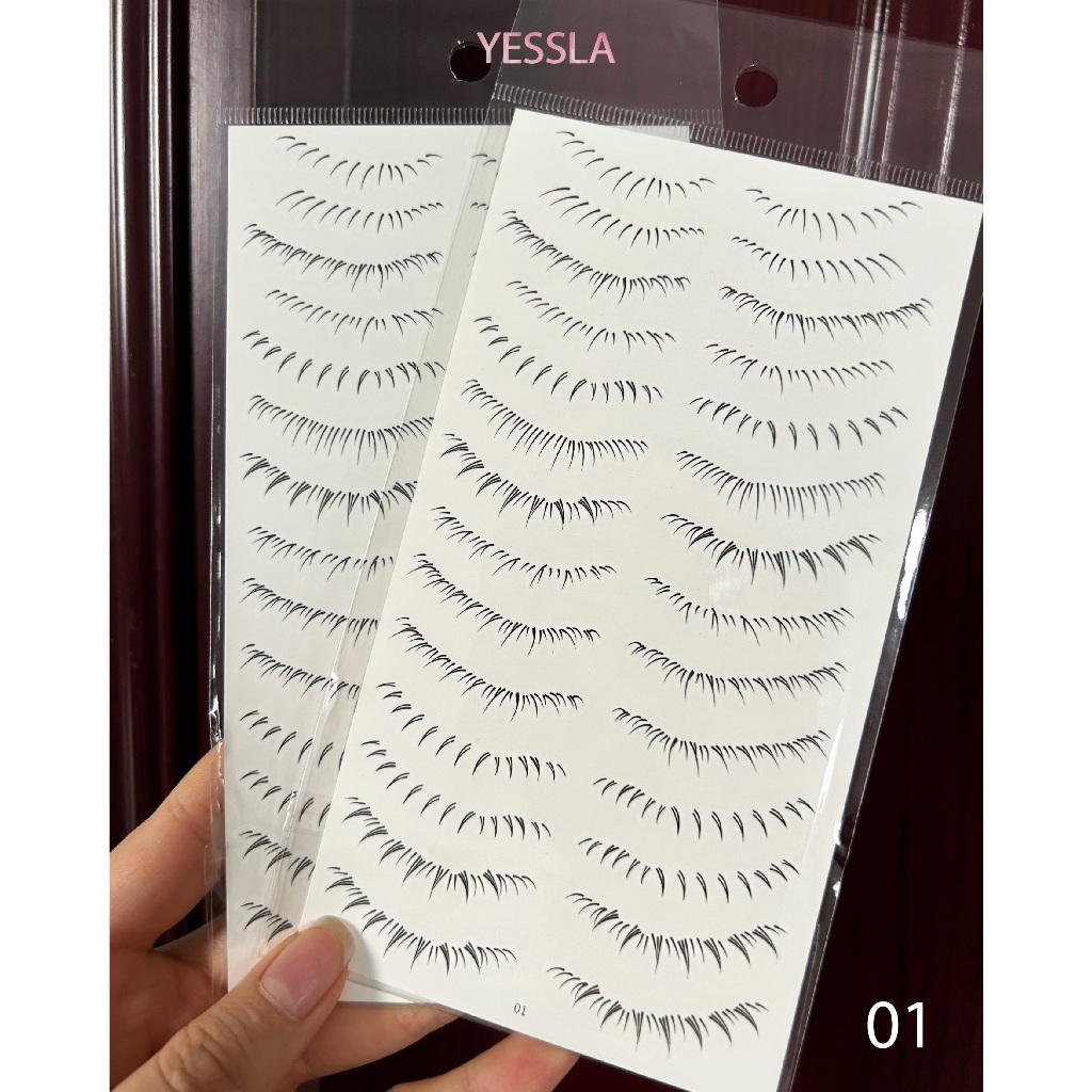 Miếng dán mi giả mi dưới 3D tự nhiên chống nước