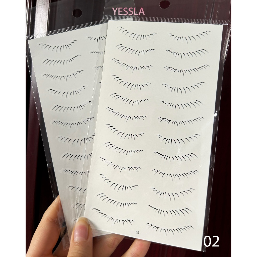 Miếng dán mi giả mi dưới 3D tự nhiên chống nước