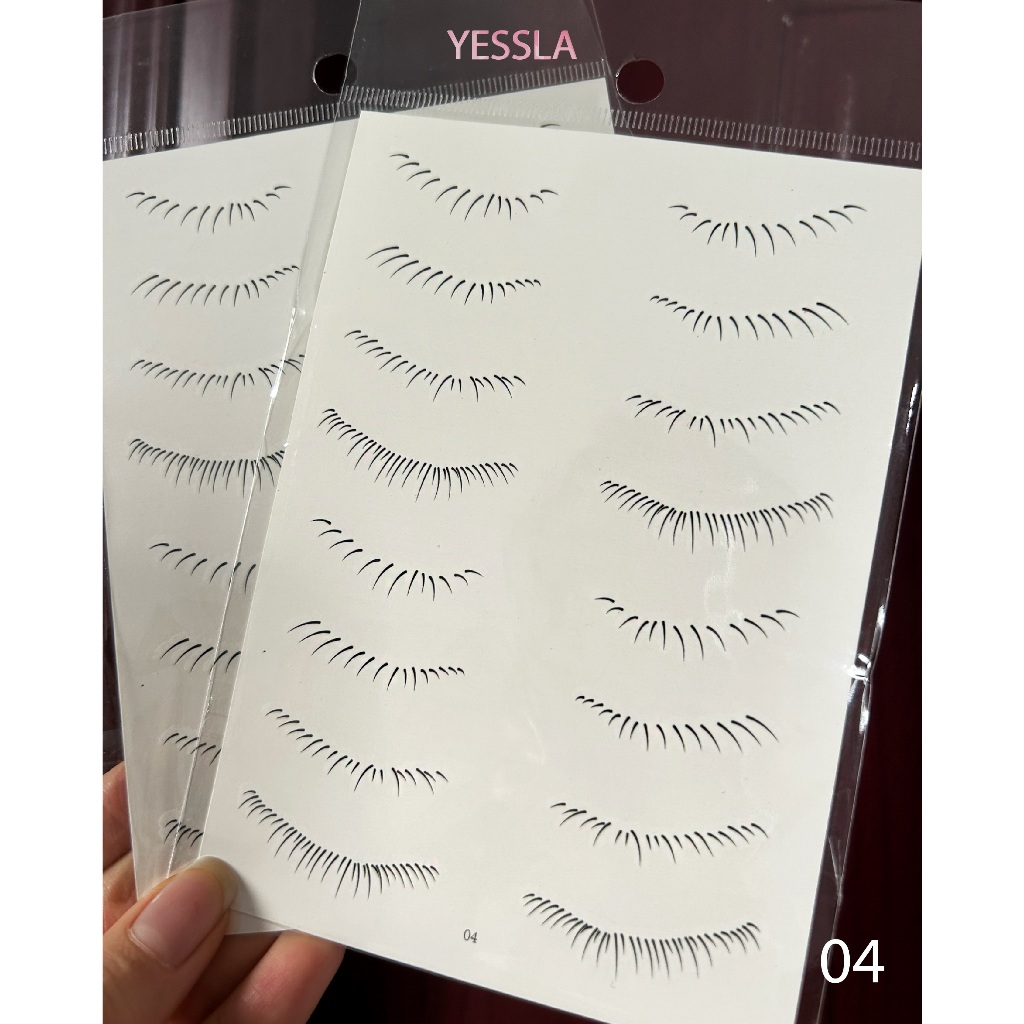 Miếng dán mi giả mi dưới 3D tự nhiên chống nước