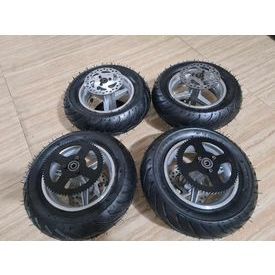 Bộ bánh trước xe cucake gồm cả trục 12 inch