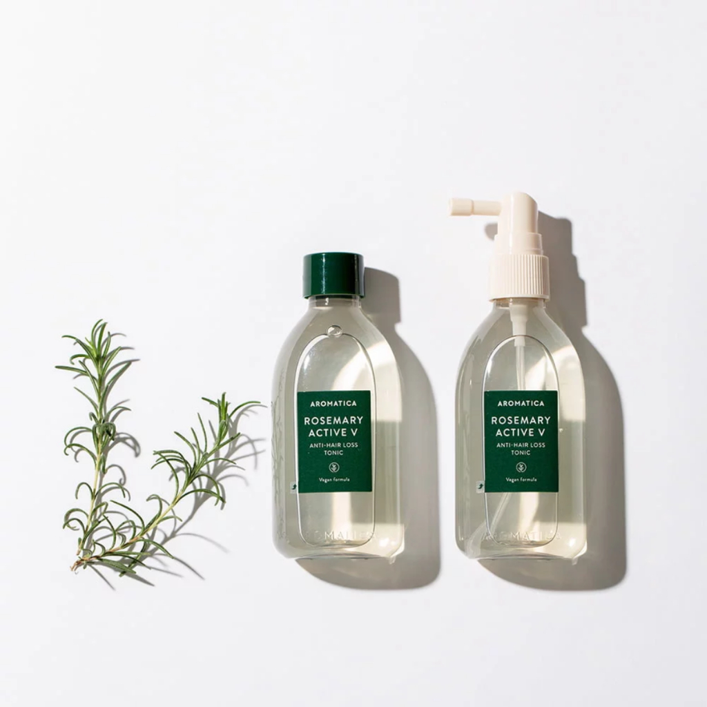 Xịt Dưỡng AROMATICA Ngăn Rụng Tóc Chiết Xuất Hương Thảo ActiveV Anti Hair Loss Tonic