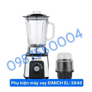 Cối , ly thủy tinh máy xay sinh tố elmich el-1846