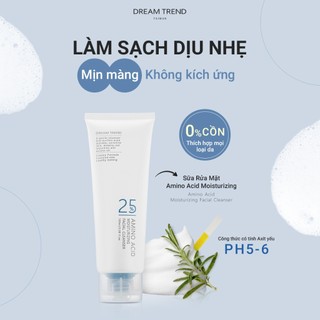Sữa Rửa Mặt Dream Trend Amino Acid Moisturizing Làm Sạch Sâu Dịu Nhẹ 100ml