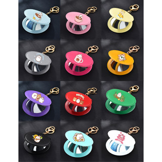 Gương molang 2 mặt GIK9 móc khoá gương in hình
