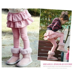Quần legging có lót lông cho bé gái