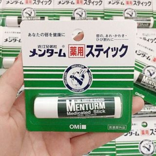 Son dưỡng OMI Menturm chống khô môi Nhật 4gr.
