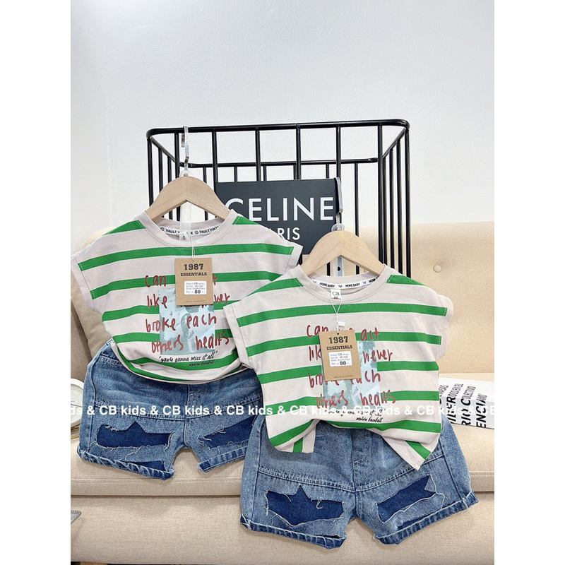 Set bộ jean bé trai cool ngầu