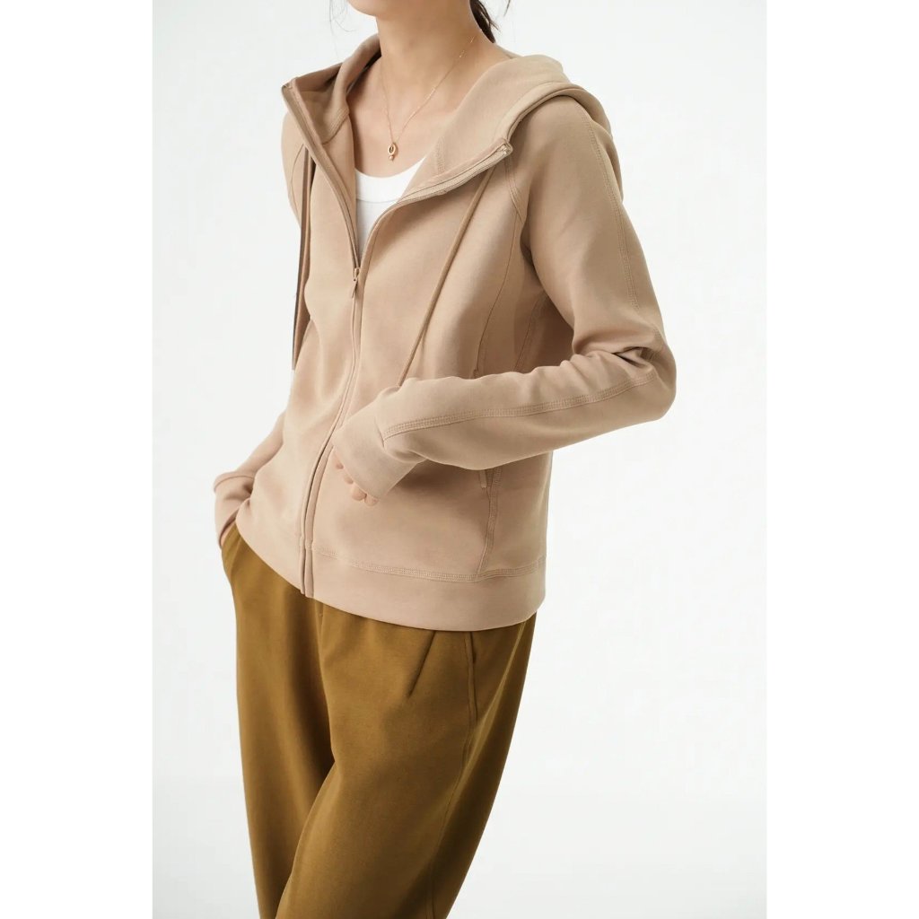 Áo Khoác Hoodie Zip 3 Màu Nữ Unisex - Áo khoác Nỉ Có Mũ Chất Nỉ cotton mềm mịn Siêu Đẹp