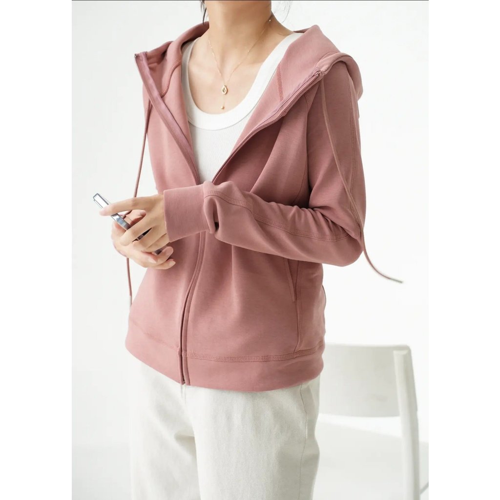 Áo Khoác Hoodie Zip 3 Màu Nữ Unisex - Áo khoác Nỉ Có Mũ Chất Nỉ cotton mềm mịn Siêu Đẹp