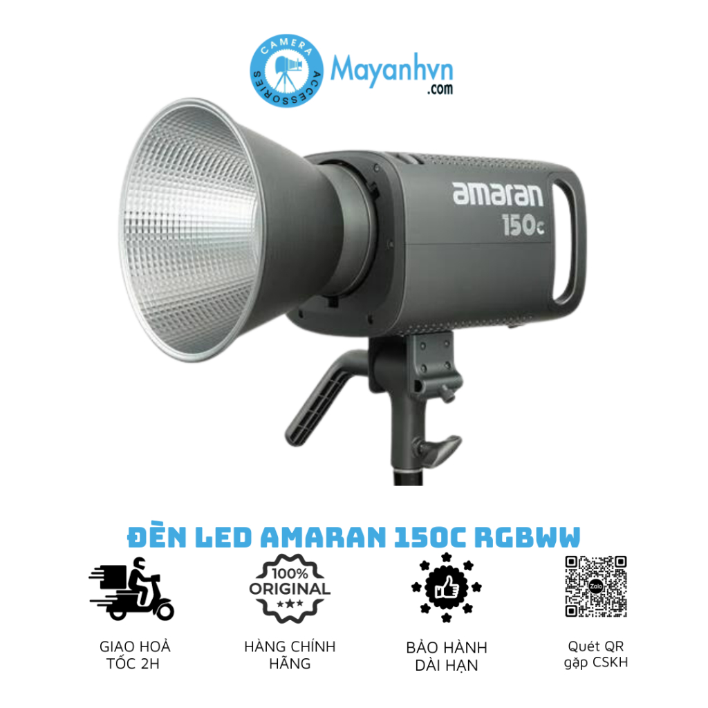 Amaran 150C - Đèn Led Amaran 150C RGB LED Monolight | Hàng Chính Hãng | Bảo Hành 12 Tháng