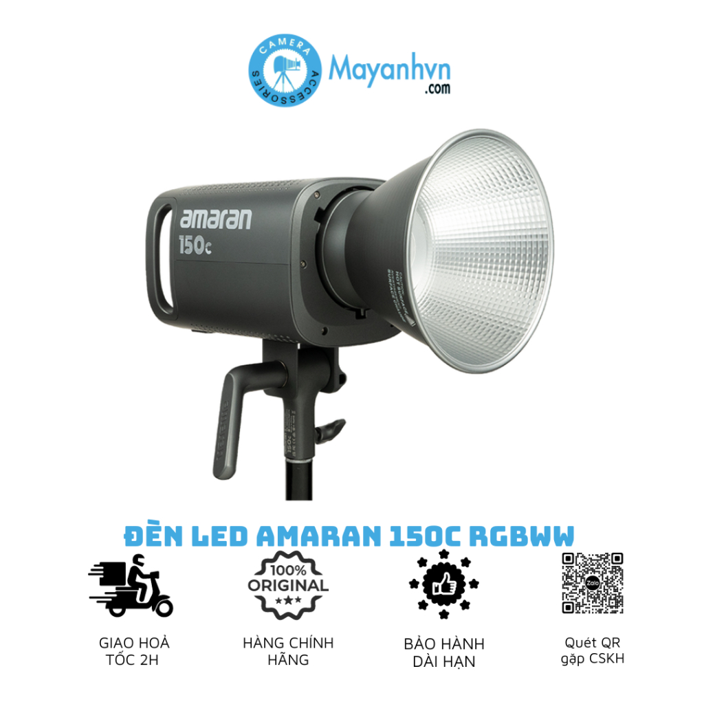Amaran 150C - Đèn Led Amaran 150C RGB LED Monolight | Hàng Chính Hãng | Bảo Hành 12 Tháng