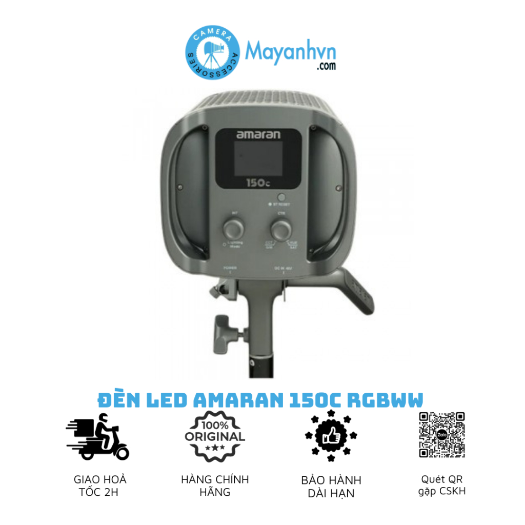 Amaran 150C - Đèn Led Amaran 150C RGB LED Monolight | Hàng Chính Hãng | Bảo Hành 12 Tháng