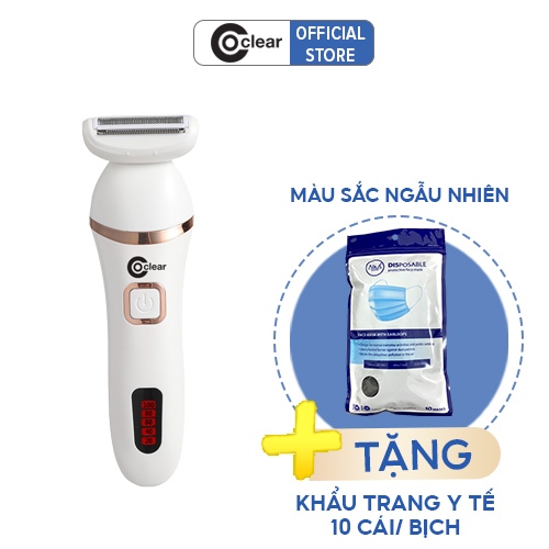 [Tặng Khẩu Trang] Máy Làm Sạch Lông Cho Nữ CS5509 Thân Máy Kháng Nước - Hàng Chính Hãng